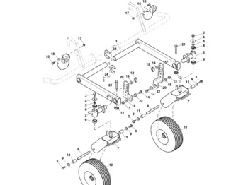 Spare parts JOHN DEERE