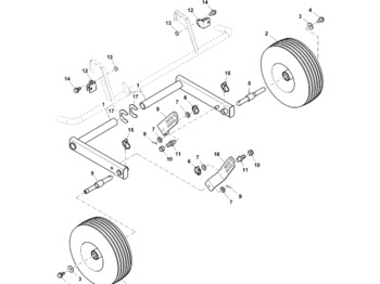 Spare parts JOHN DEERE