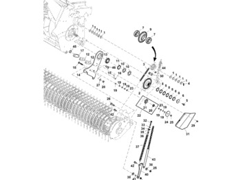 Spare parts JOHN DEERE