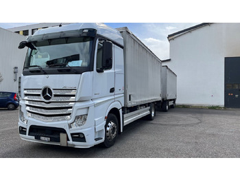 Curtainsider truck MERCEDES-BENZ Actros 1845