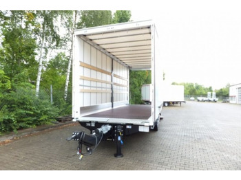 New Curtainsider trailer Möslein  neuer Planenanhänger, Ladebordwand + Durchladba: picture 3