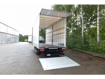 New Curtainsider trailer Möslein  neuer Planenanhänger, Ladebordwand + Durchladba: picture 4