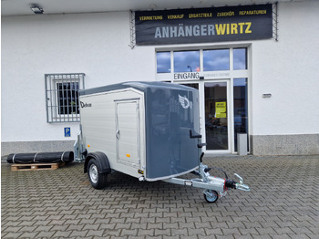 Closed box trailer Roadster Sport C255 252x125x154cm aero Alu irongrey Seitentür 100km/H (S) 1300kg: picture 2