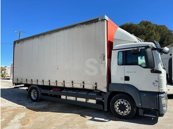 Curtainsider truck MAN TGS 18.440