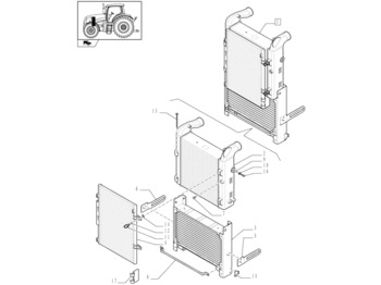 Cooling system NEW HOLLAND