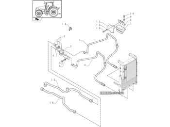 Cooling system NEW HOLLAND