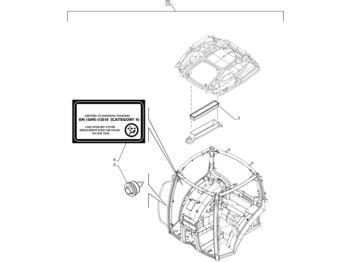 Cabin filter NEW HOLLAND