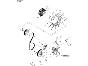 Cooling system NEW HOLLAND