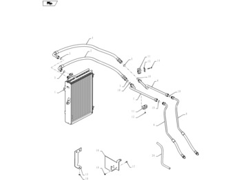 Cooling system NEW HOLLAND