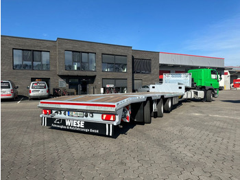 Low loader semi-trailer