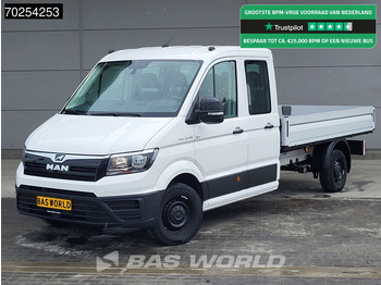 Flatbed van MAN TGE 3.140