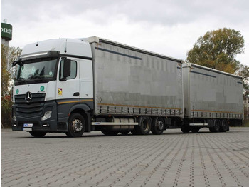 Curtainsider truck MERCEDES-BENZ Actros 2542