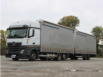 Curtainsider truck MERCEDES-BENZ Actros 2542