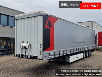 Curtainsider semi-trailer KRONE SD