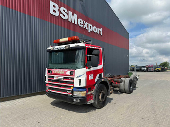 Hook lift truck SCANIA P124