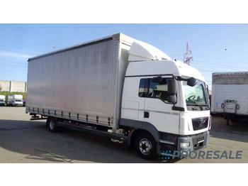 Curtainsider truck MAN TGL 12.250