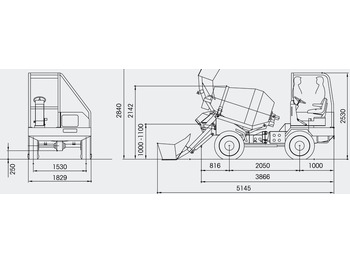 New Concrete mixer truck Carmix ONE: picture 3