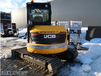 Excavator 2016 JCB 51R-1 Gravemaskin - Engcon tiltrotator - Pusskuffe - Graveskuffe - Smalskuffe - Sentralsmøring - Sertifisert: picture 2