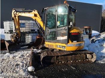 Excavator 2016 JCB 51R-1 Gravemaskin - Engcon tiltrotator - Pusskuffe - Graveskuffe - Smalskuffe - Sentralsmøring - Sertifisert: picture 3