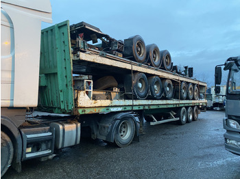 Dropside/ Flatbed semi-trailer FRUEHAUF