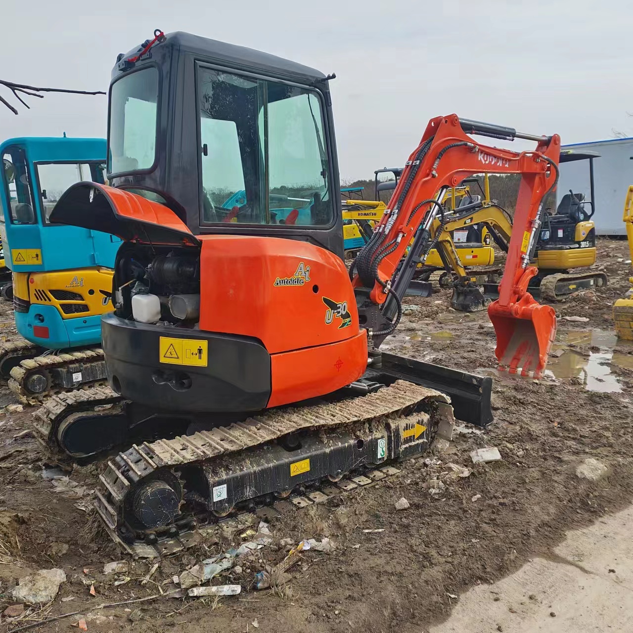 Mini excavator KUBOTA