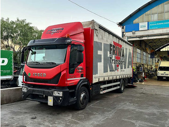 Curtainsider truck IVECO EuroCargo 160E