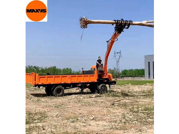 New Forwarder NEW Forwarder Forest Trailer HDS Crane 2 tons MAXUS НОВИЙ Форвардер Лісовий Причіп HDS Кран 2 тонни MAXUS: picture 4