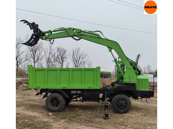 New Forwarder NEW Forwarder Forest Trailer HDS Crane 2 tons MAXUS НОВИЙ Форвардер Лісовий Причіп HDS Кран 2 тонни MAXUS: picture 3