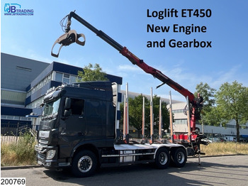 Log truck DAF XF 530