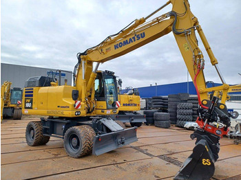 Wheel excavator KOMATSU PW180