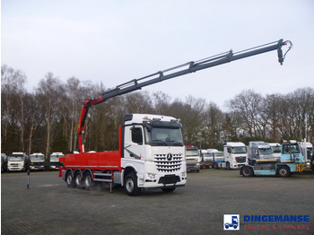 Crane truck Mercedes-Benz Arocs 3748 8x4 Euro 6 + Palfinger PK22002 EH: picture 2