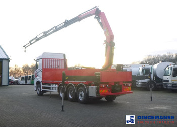 Crane truck Mercedes-Benz Arocs 3748 8x4 Euro 6 + Palfinger PK22002 EH: picture 3