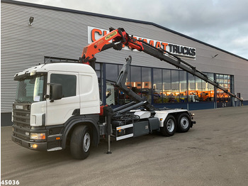 Hook lift truck SCANIA P124