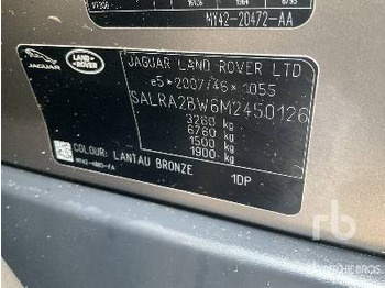 Car LAND ROVER DISCOVERY 4WD (Inoperable): picture 5