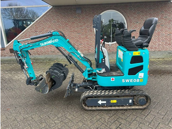 Mini excavator Sunward SWE08B minikraan: picture 2