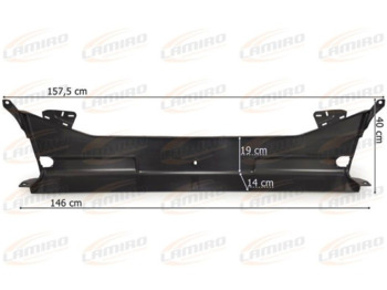 New Bumper for Truck SCANIA R 17- CENTER BUMPER SCANIA R 17- CENTER BUMPER: picture 2