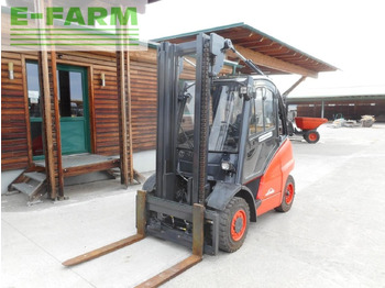 Forklift Linde h40d mit vollkabine + rußfilter + seitenschieber: picture 2