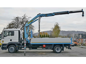 Crane truck, Dropside/ Flatbed truck MAN TGM 18.250* PRITSCHE 4,80m* PK 12080 KA/FUNK*TOP: picture 5