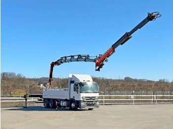 New Crane truck, Dropside/ Flatbed truck Mercedes-Benz ACTROS 2636 *PK 33002-EH E+JIB PJ 060B* 6x4 *TOP: picture 2