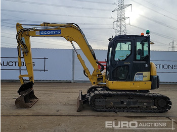 Mini excavator 2017 Komatsu PC80MR-3: picture 2