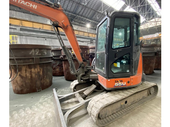 Mini excavator HITACHI ZX55