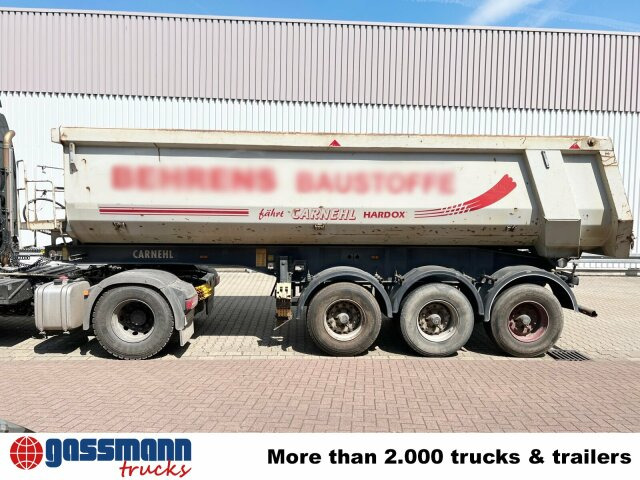 Tipper semi-trailer Carnehl CHKS/HH, Stahlmulde ca. 26m³, Liftachse: picture 6