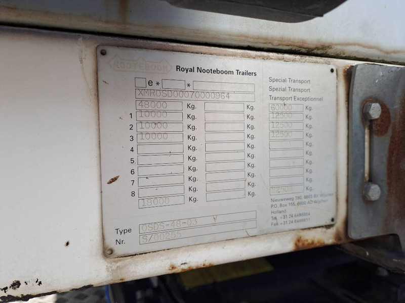 Tractor unit DAF XF480FT + Nooteboom SEMI OSDS-48-03V(D): picture 11