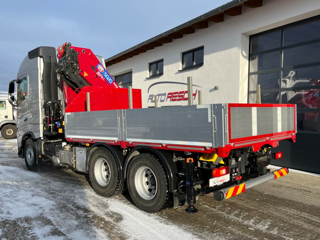 Dropside/ Flatbed truck, Crane truck Volvo FH  540 mit HMF 5020K Ladekran: picture 7