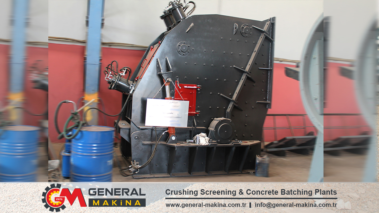 New Impact crusher General Makina Primary Impact Crusher 500 TPH: picture 9