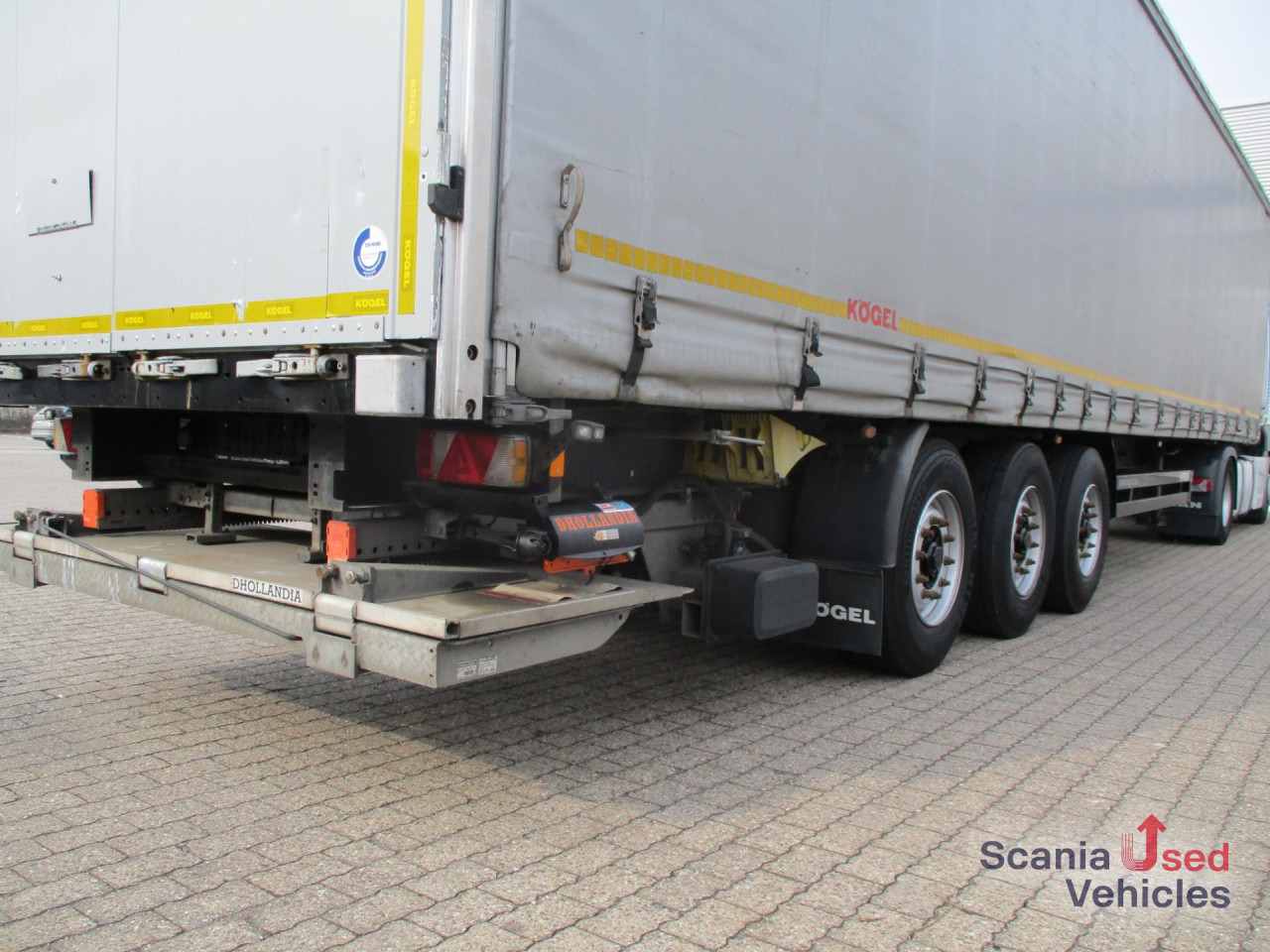 Curtainsider semi-trailer KOEGEL S24-1 - LBW - CURTAINSIDER - LIFTACHSE - BPW ACHSE: picture 13