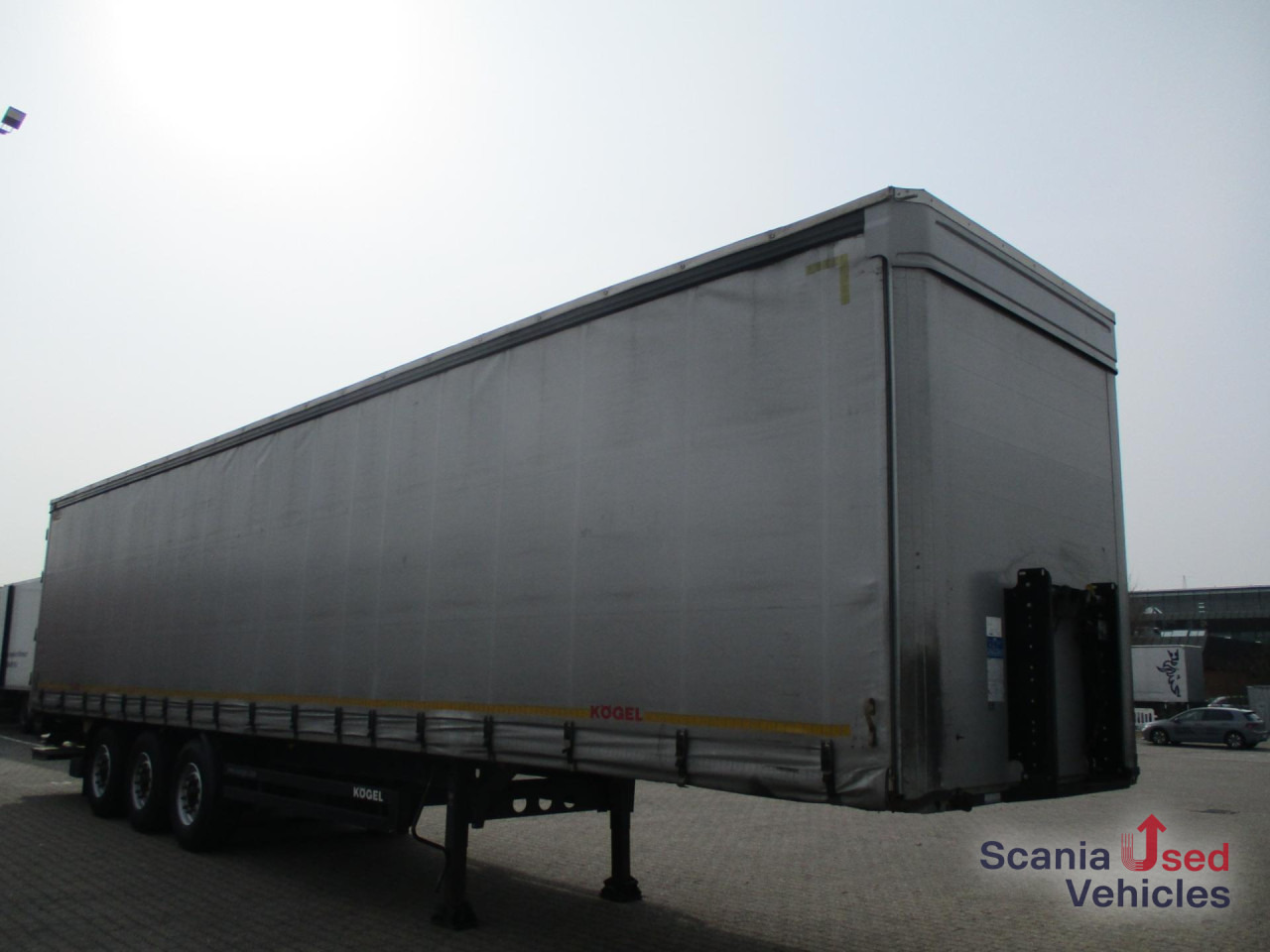 Curtainsider semi-trailer KOEGEL S24-1 - LBW - CURTAINSIDER - LIFTACHSE - BPW ACHSE: picture 9