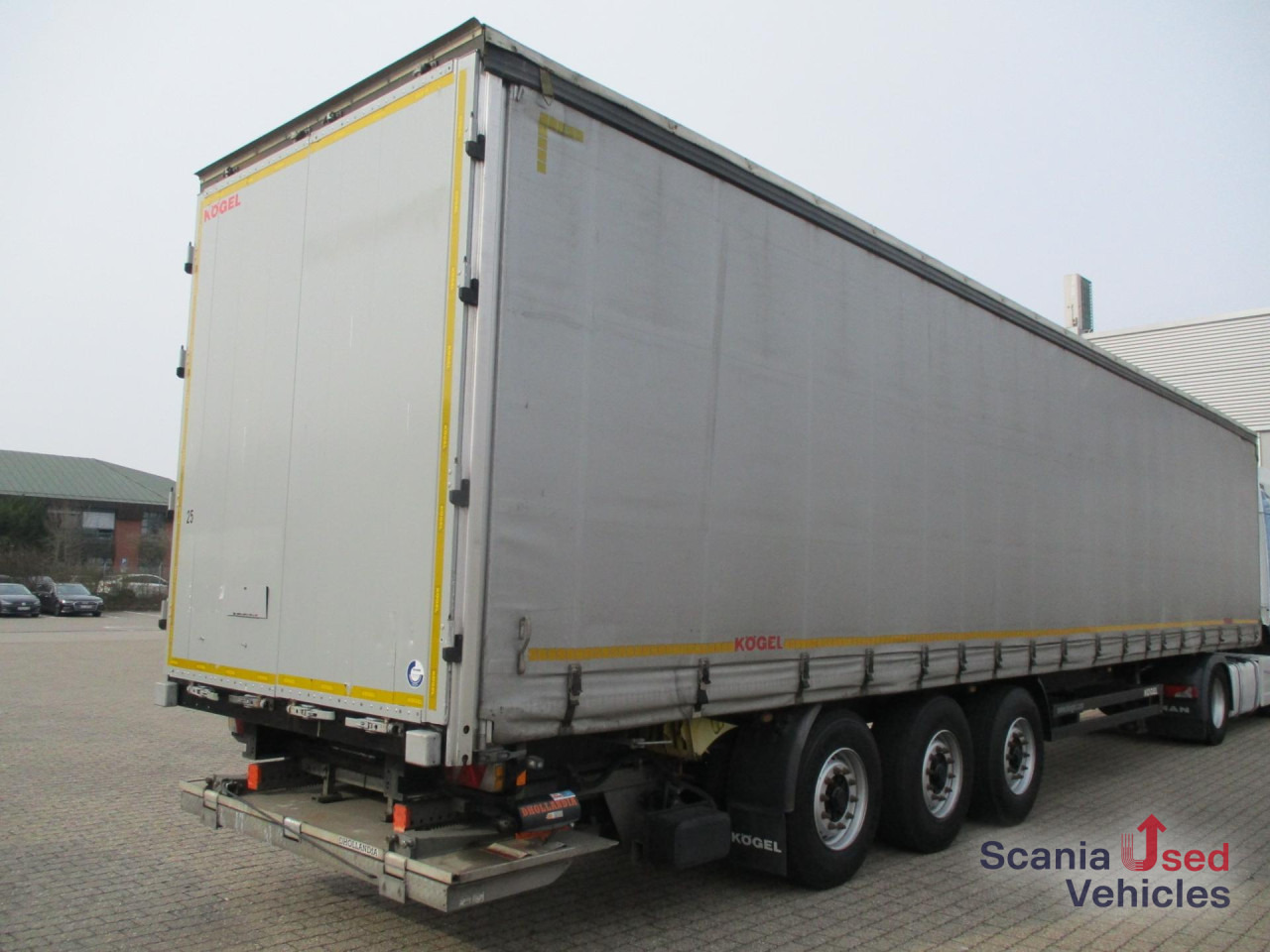 Curtainsider semi-trailer KOEGEL S24-1 - LBW - CURTAINSIDER - LIFTACHSE - BPW ACHSE: picture 10