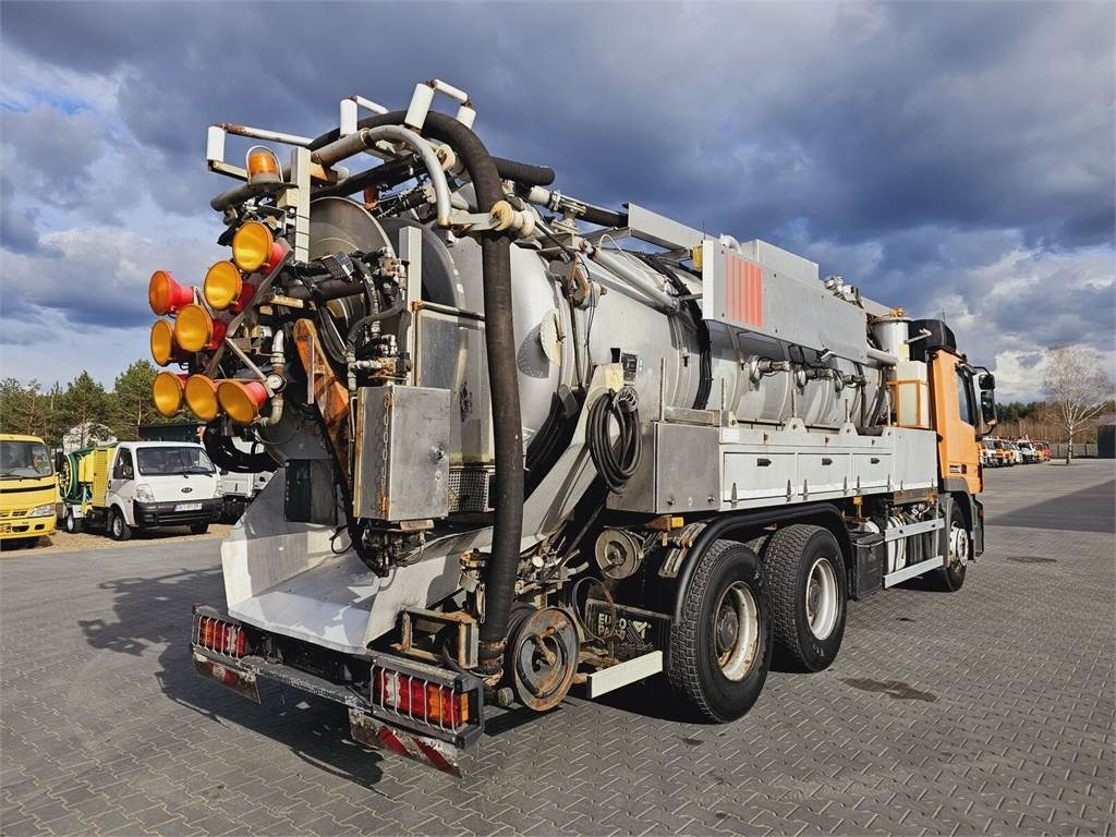 Vacuum truck Mercedes-Benz WUKO KROLL COMBI FOR SEWER CLEANING: picture 8