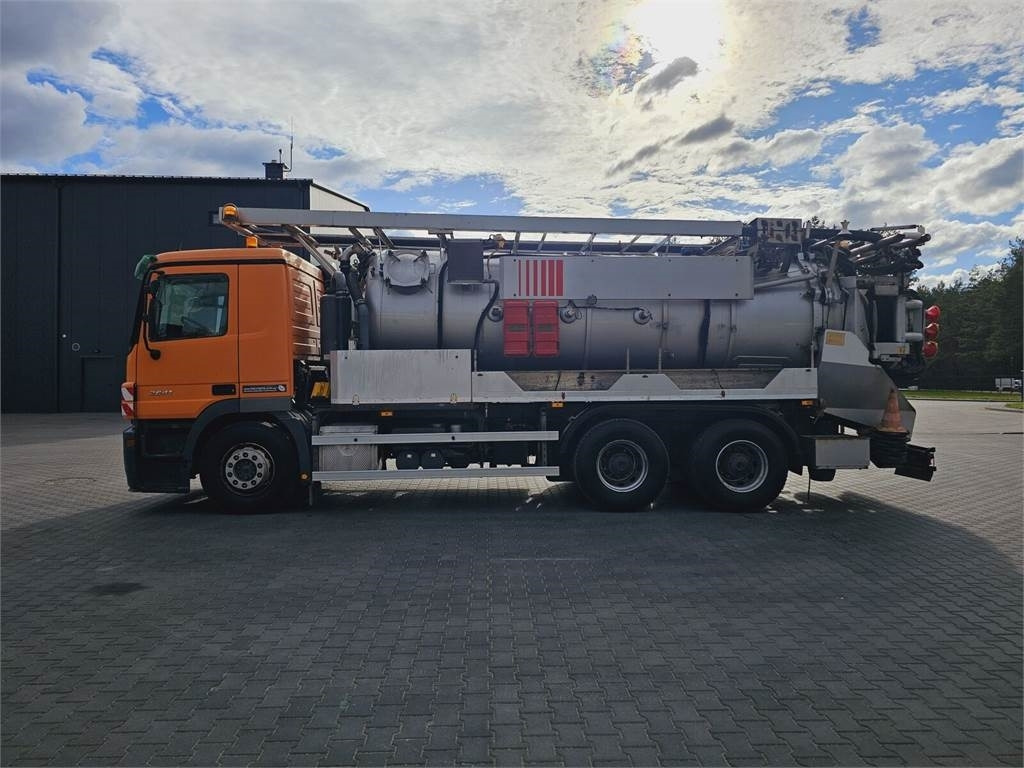 Vacuum truck Mercedes-Benz WUKO KROLL COMBI FOR SEWER CLEANING: picture 6